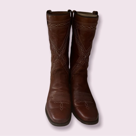 Dingo Vintage Cowboy Boots The Baron Collection - Picture 1 of 10